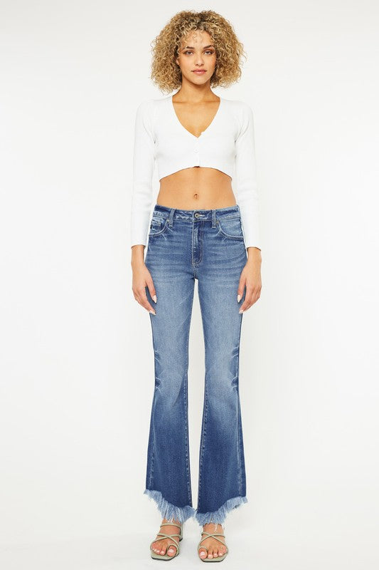 Kan Can High Rise Bootcut Jeans
