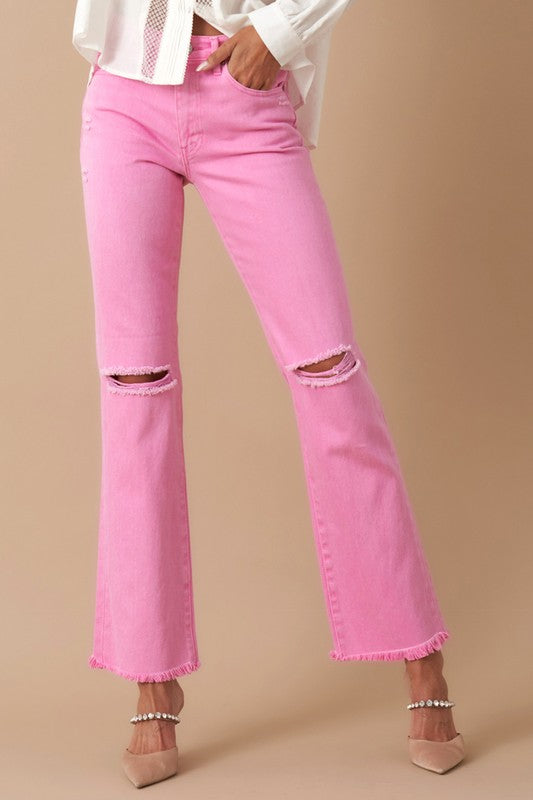 Insane Gene HIGH RISE SLIM STRAIGHT Jeans