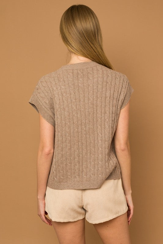 Gilli Cable Knit Vest