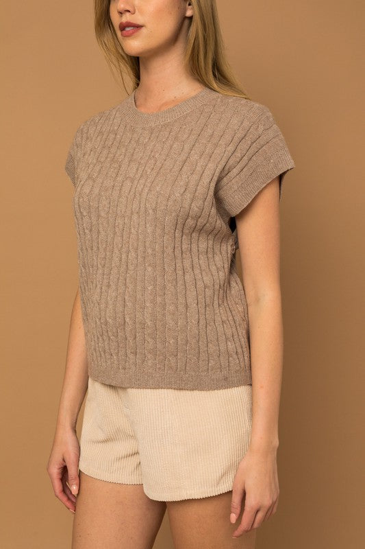 Gilli Cable Knit Vest