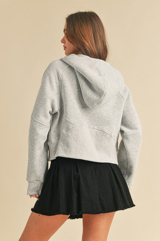 Aemi + Co Drea Half-Zip Hoodie