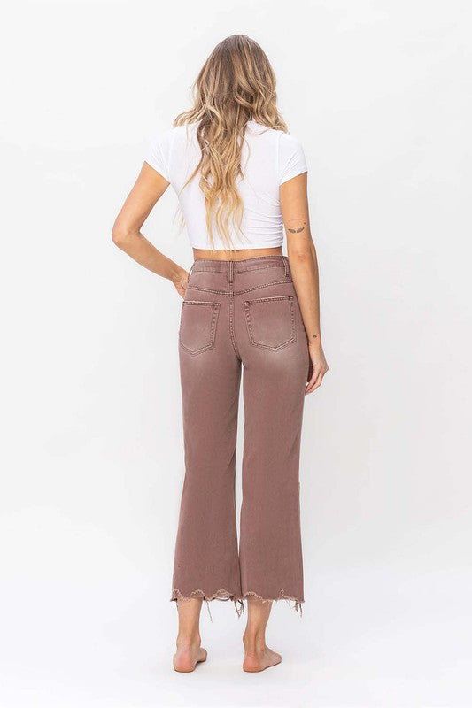 VERVET by Flying Monkey 90S VINTAGE CROP FLARE JEAN