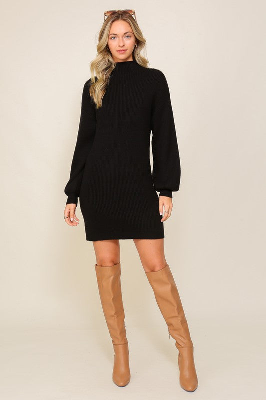 Lumiere Long Sleeve Sweater Dress