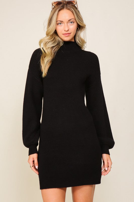 Lumiere Long Sleeve Sweater Dress