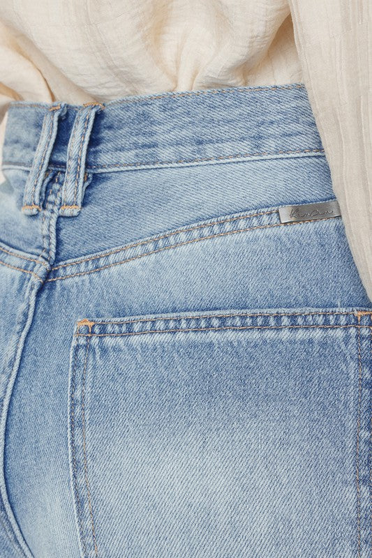 Load image into Gallery viewer, Kan Can 90&amp;#39;s Wide Leg Straight Jeans
