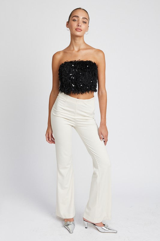 Emory Park FEATHER TUBE TOP