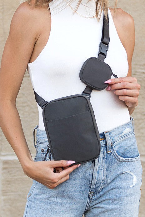 Load image into Gallery viewer, Accessories Eva Clippable/ Removable Coin Pouch Crossbody
