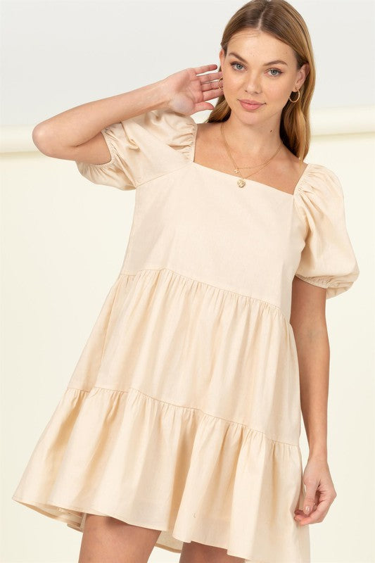 HYFVE Milk Maiden Short Sleeve Sundress