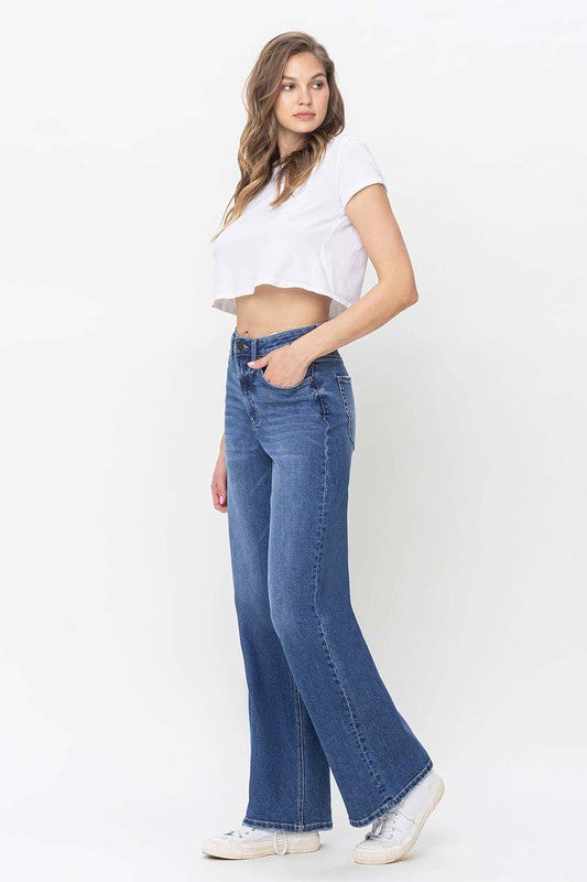 VERVET by Flying Monkey 90's High Rise Loose Fit Jeans