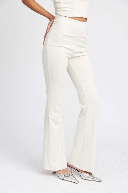 Emory Park HIGH WAIST FLARED PANTS