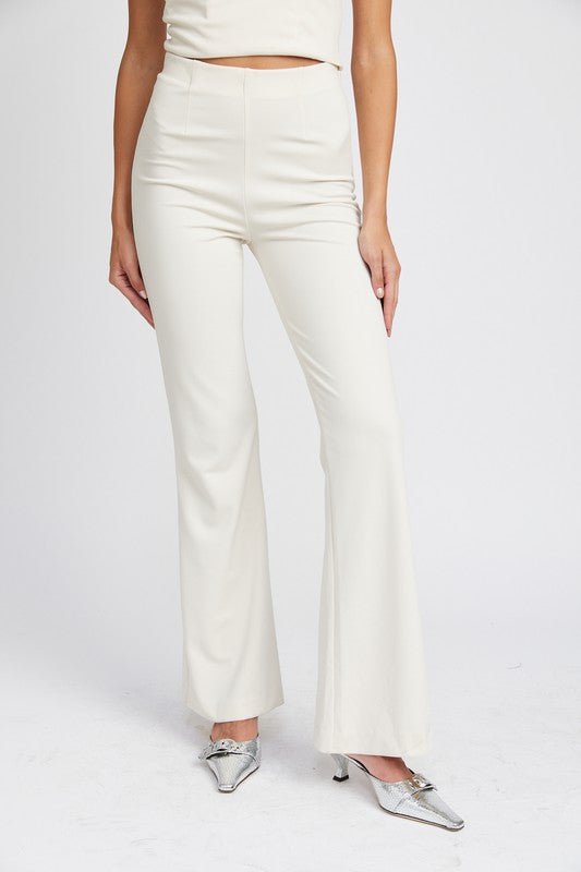 Emory Park HIGH WAIST FLARED PANTS