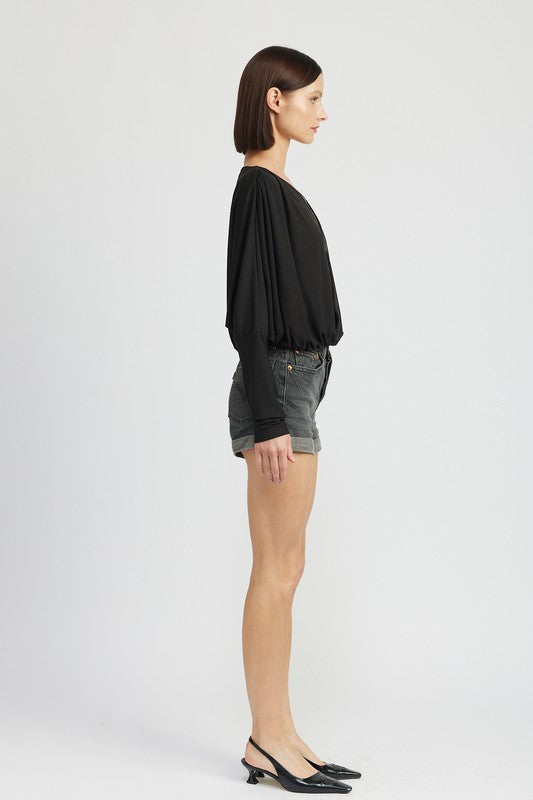 Emory Park DOLMAN TWIST FRONT TOP