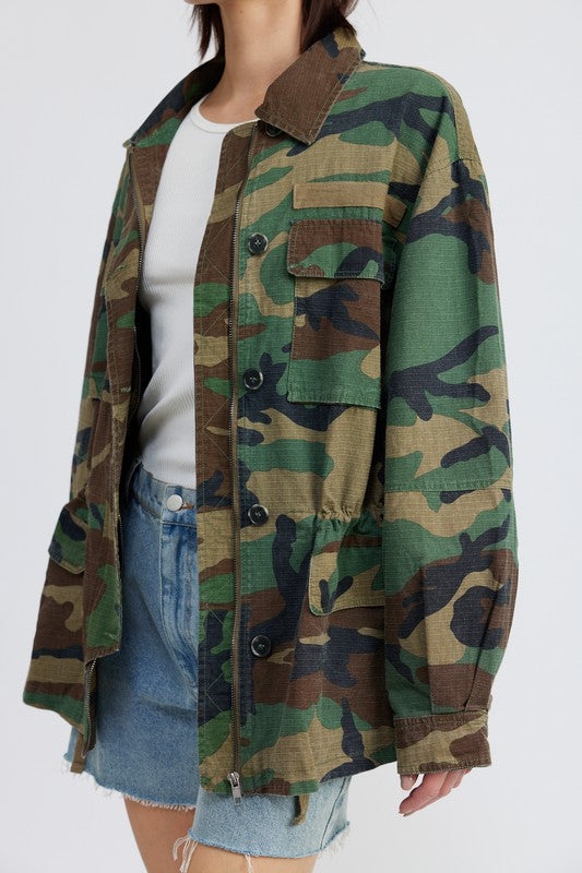 Emory Park CAMO OVERSIZED JACKET