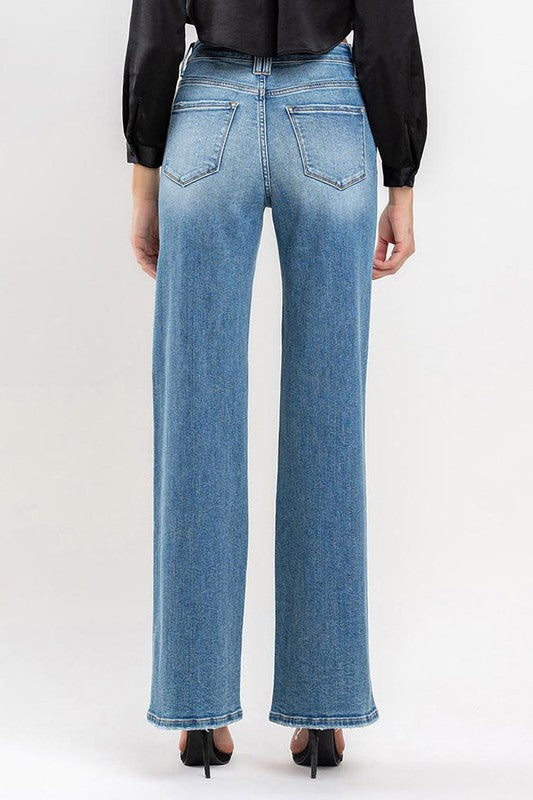 VERVET by Flying Monkey High Rise Wide Leg Jeans