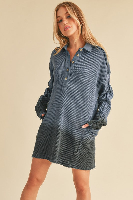 Aemi + Co Capri Dyed Thermal Tunic Top