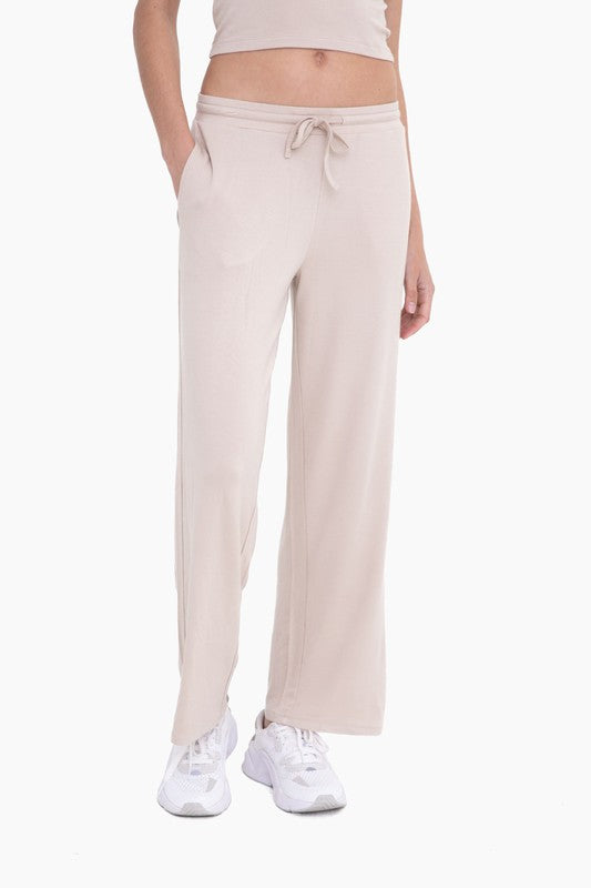Load image into Gallery viewer, Mono B Mid-Rise Lounge Terry Pant
