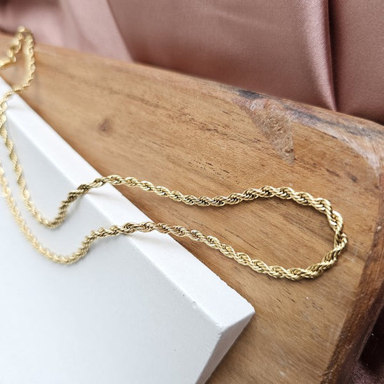 Spiffy & Splendid Luxe Gold Rope Chain - 16in