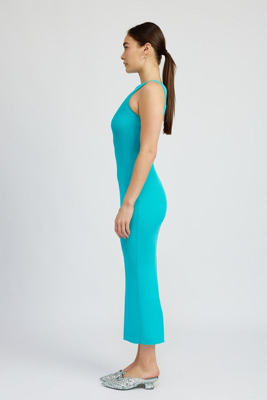 Emory Park OPEN BACK MAXI KNIT DRESS