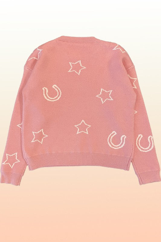 Miss Sparkling Cowgirl sweater