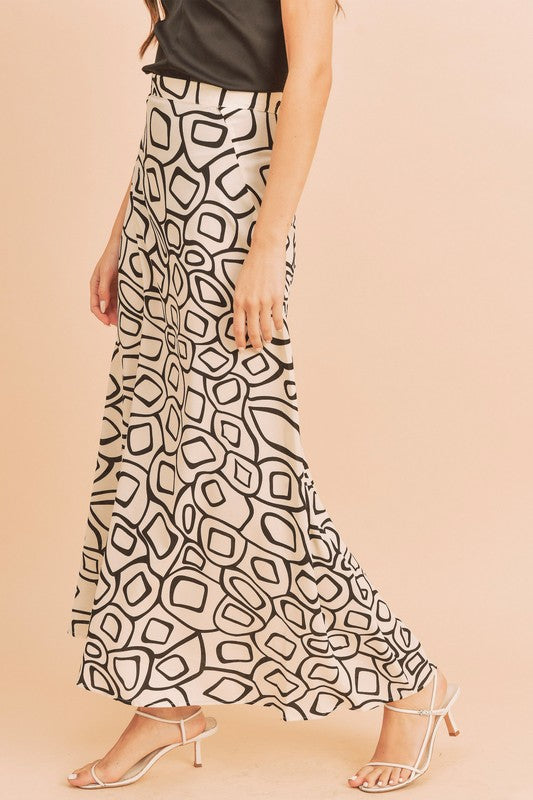 Aemi + Co Olive Maxi Skirt