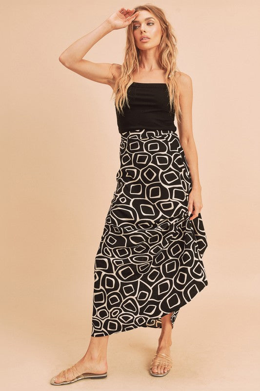 Aemi + Co Olive Maxi Skirt