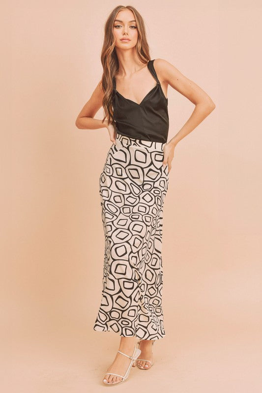 Aemi + Co Olive Maxi Skirt