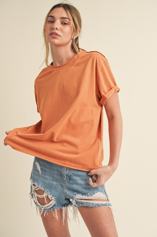 Mali Baby Tee Short Sleeve Top