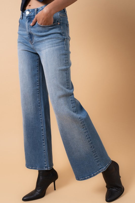 Insane Gene HIGH RISE RELAXED WIDE LEG Jeans