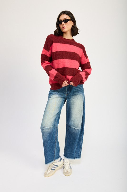 Emory Park OVERSIZED STRIPED JUMPER