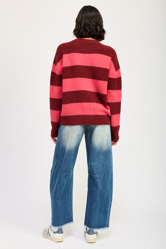 Emory Park OVERSIZED STRIPED JUMPER