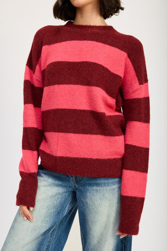 Emory Park OVERSIZED STRIPED JUMPER