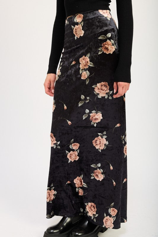 Emory Park HIGH WAIST PENCIL MAXI SKIRT