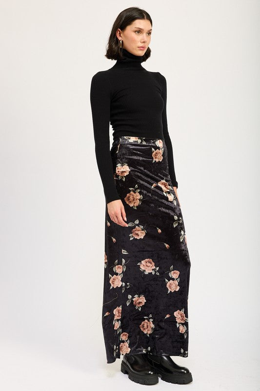 Emory Park HIGH WAIST PENCIL MAXI SKIRT