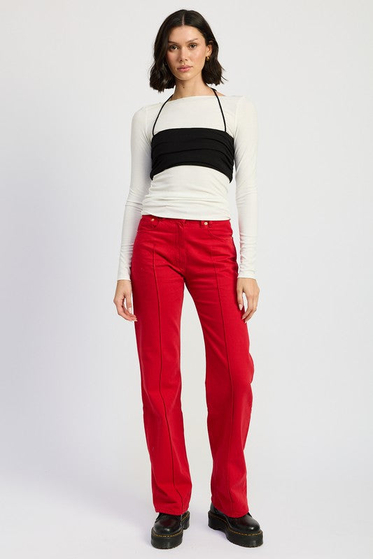 Emory Park Emory Park LAYERED LONG SLEEVE Top