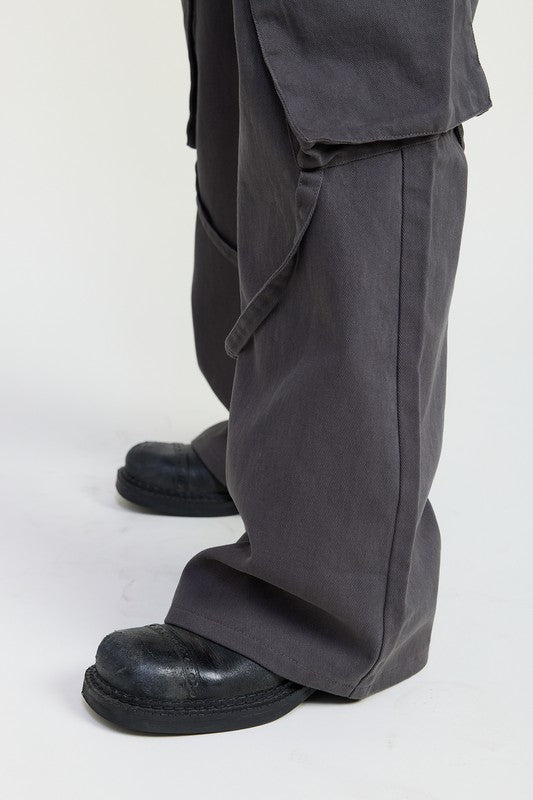 Emory Park Baggy CARGO PANTS WITH POCKET DETAIL