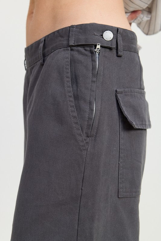 Emory Park Baggy CARGO PANTS WITH POCKET DETAIL