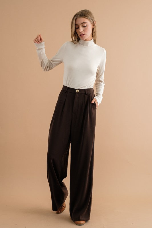 Sweet Generis HIGH WAIST WIDE PANTS