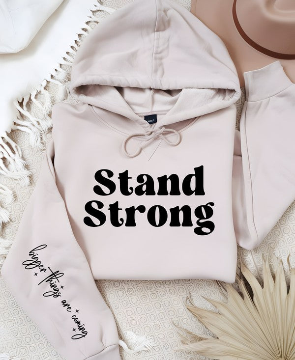 Ocean and 7th Plus Stand Strong Bigger Things.. Graphic Hoodie