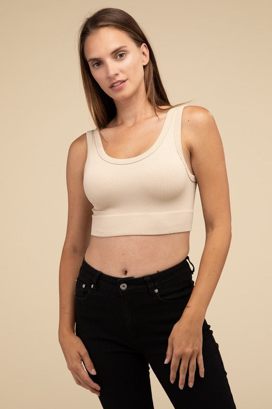 HYFVE Ribbed Seamless Crop Top