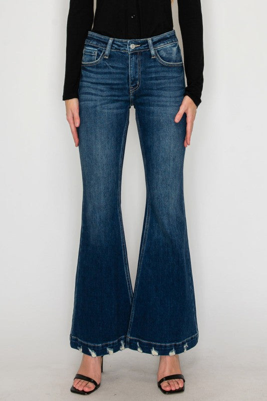Artemis Vintage MID RISE SUPER FLARE JEANS