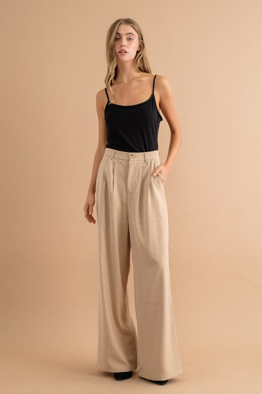 Sweet Generis HIGH WAIST WIDE PANTS