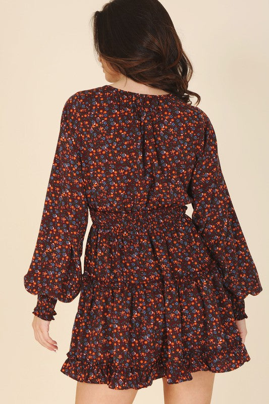 Lilou Ditsy floral mini dress