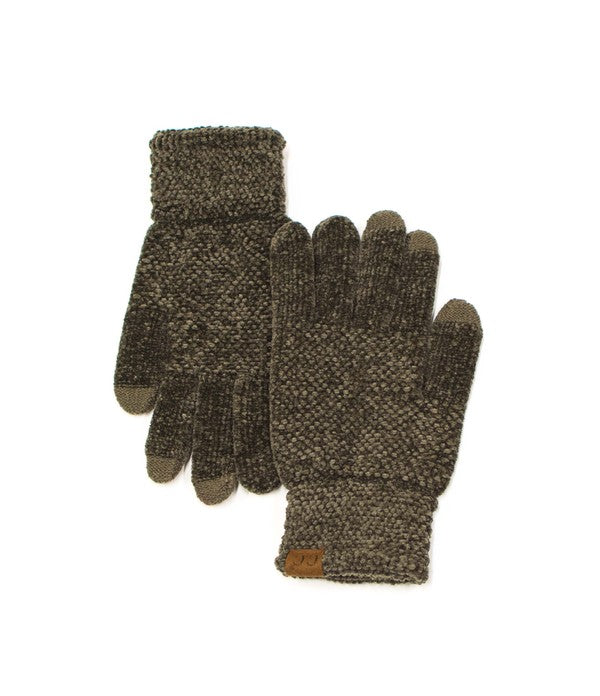Aili's Corner CC Chenille Touch Gloves