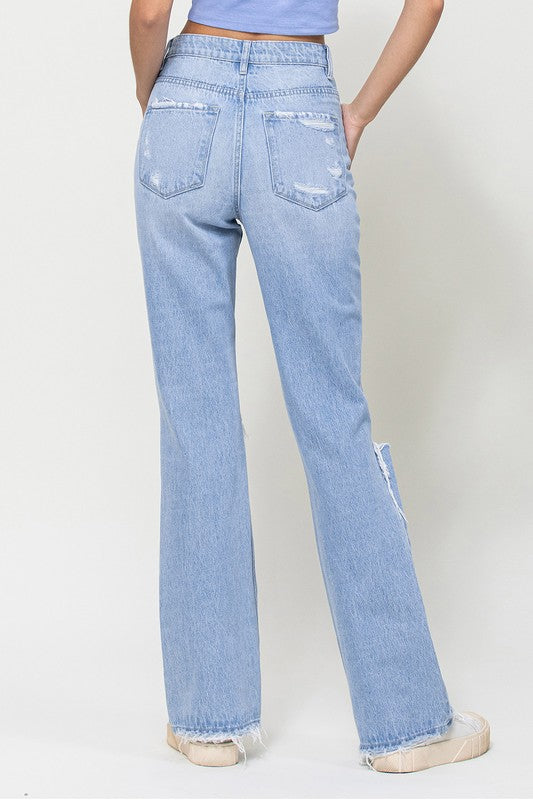 VERVET by Flying Monkey 90's Vintage High Rise Flare Jeans