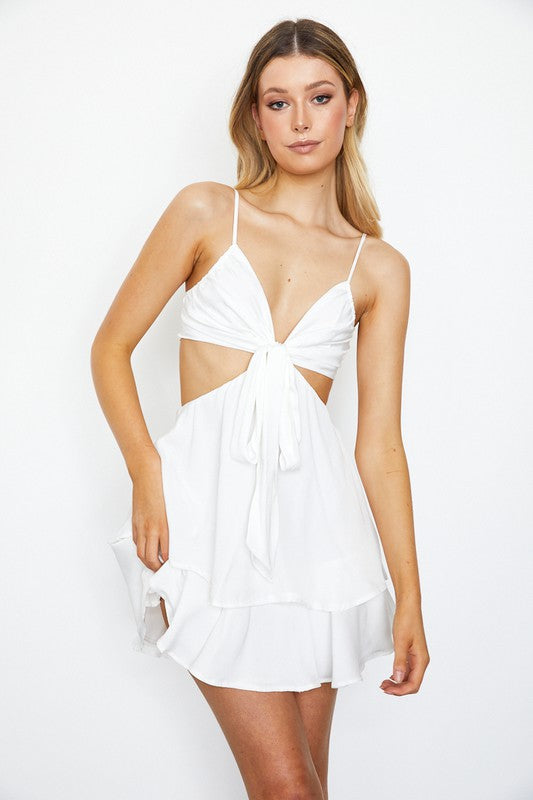 Load image into Gallery viewer, One and Only Collective Inc Draped Cup Cami Mini Dress
