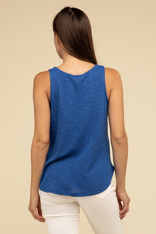 ZENANA V Neck Sleeveless Cami Top