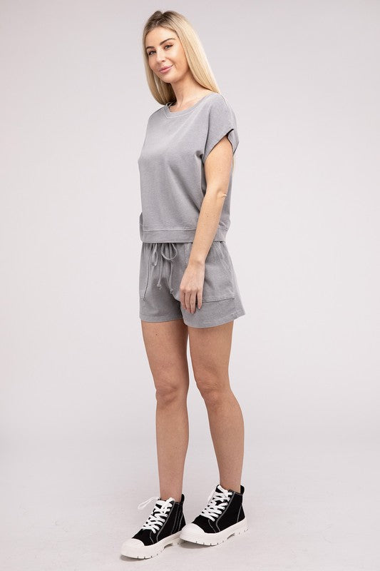 HYFVE Matching Top and Shorts Set