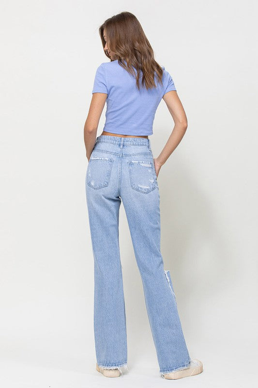 VERVET by Flying Monkey 90's Vintage High Rise Flare Jeans