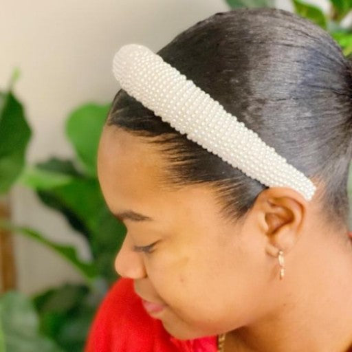 Ellison and Young Heaven Of Pearls Headband