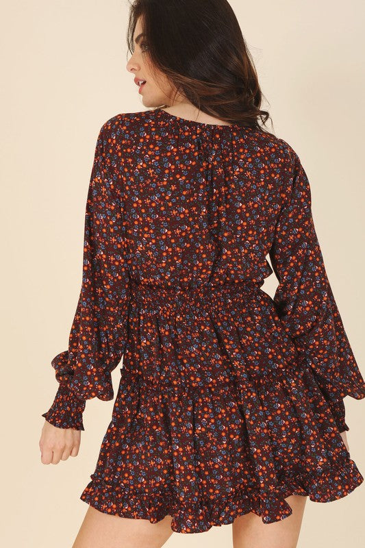 Lilou Ditsy floral mini dress